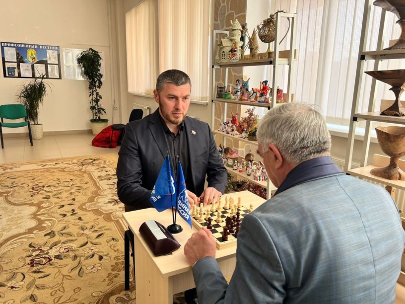 В Назрани состоялся шахматный турнир в рамках марафона «Сила России»