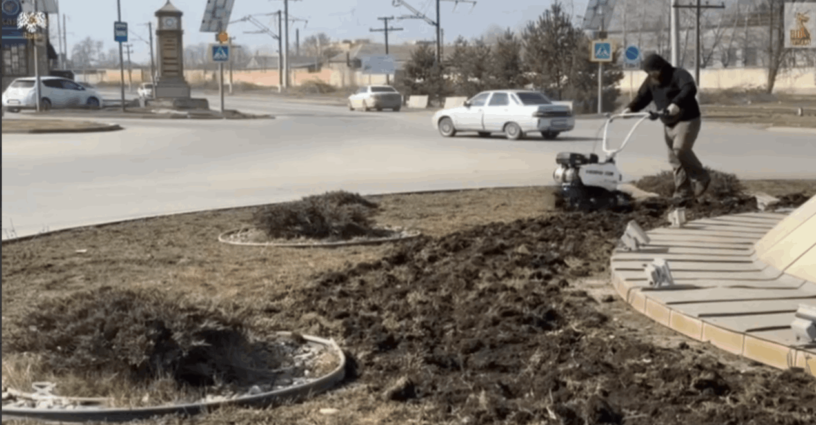 В Назрани стартовала весенняя программа по благоустройству и озеленению улиц