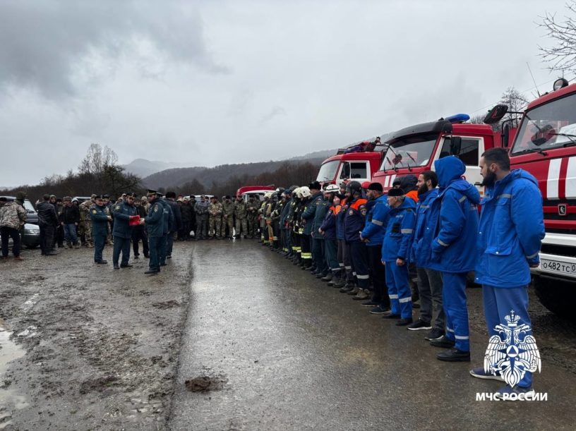 Учения по ликвидации последствий паводков и лесных пожаров провели в Ингушетии