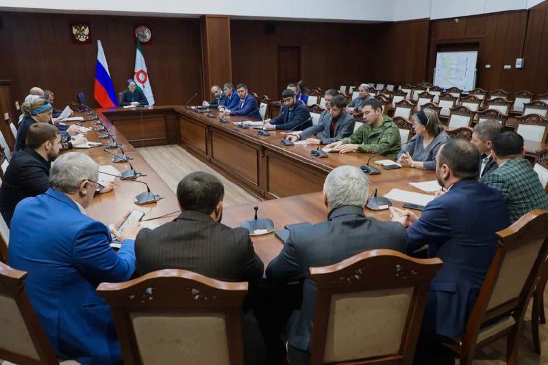 Меры поддержки участников СВО и их семей обсудили в правительстве Ингушетии Меры поддержки участников СВО и их семей обсудили в правительстве Ингушетии