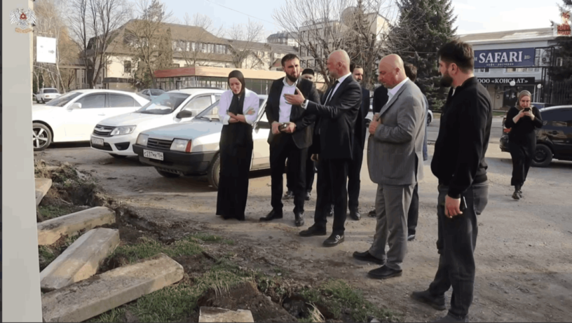 В Назрани особое внимание уделят ремонту тротуаров и пешеходных переходов