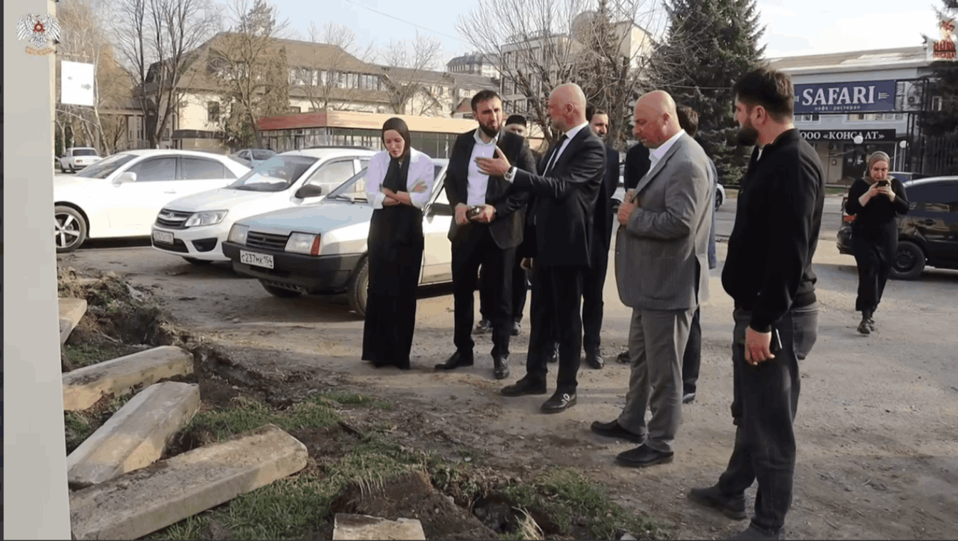 В Назрани особое внимание уделят ремонту тротуаров и пешеходных переходов