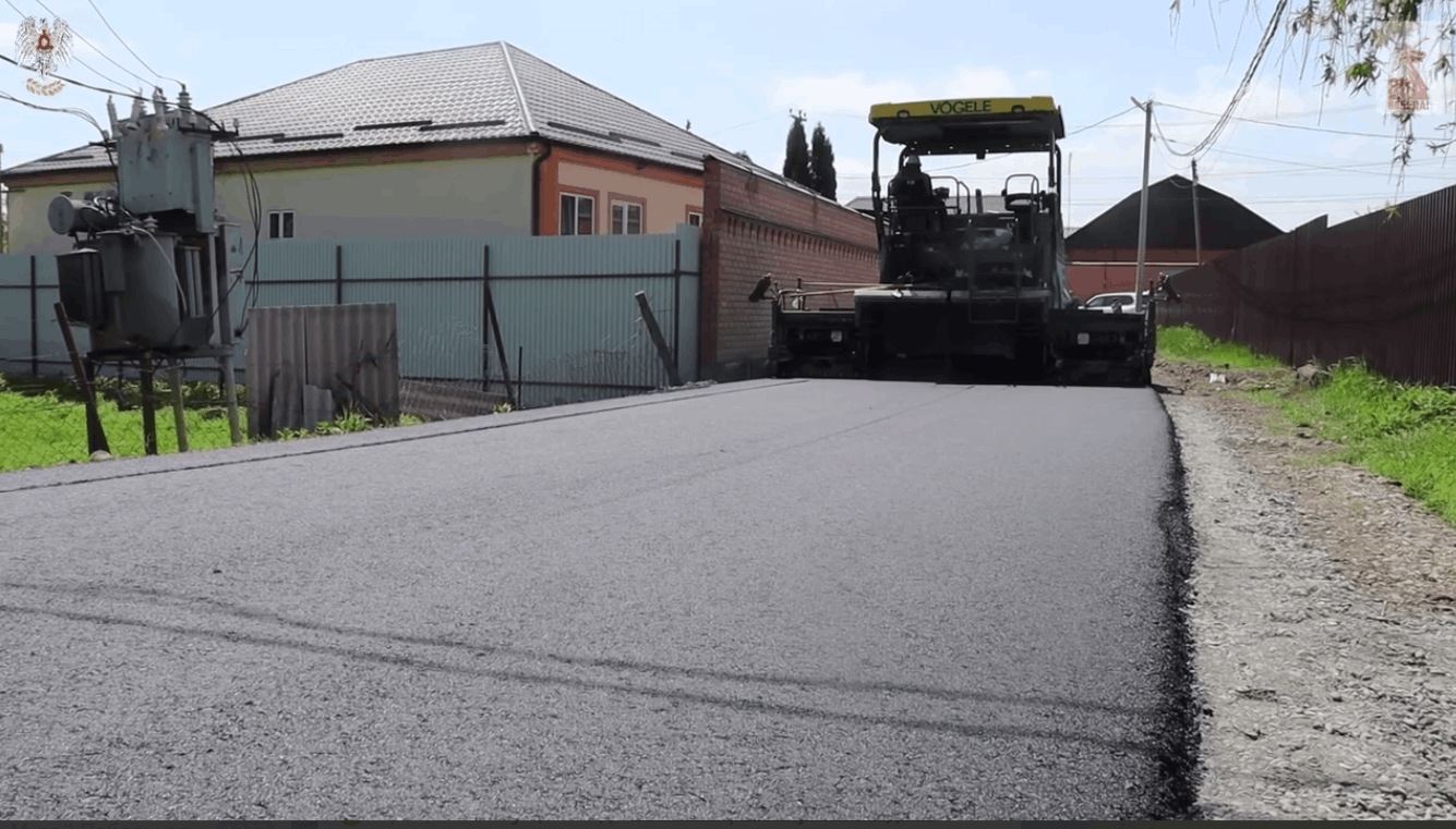 В Назрани проведено благоустройство улицы Красноармейской