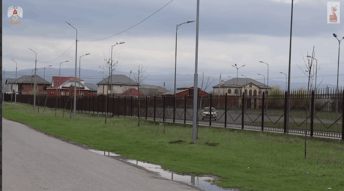 В Назрани муниципальные власти наладили освещение на улице Спортивной