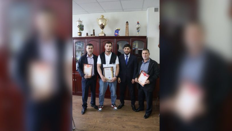 В Минспорта Ингушетии чествовали известного дзюдоиста Муслима Гамботова