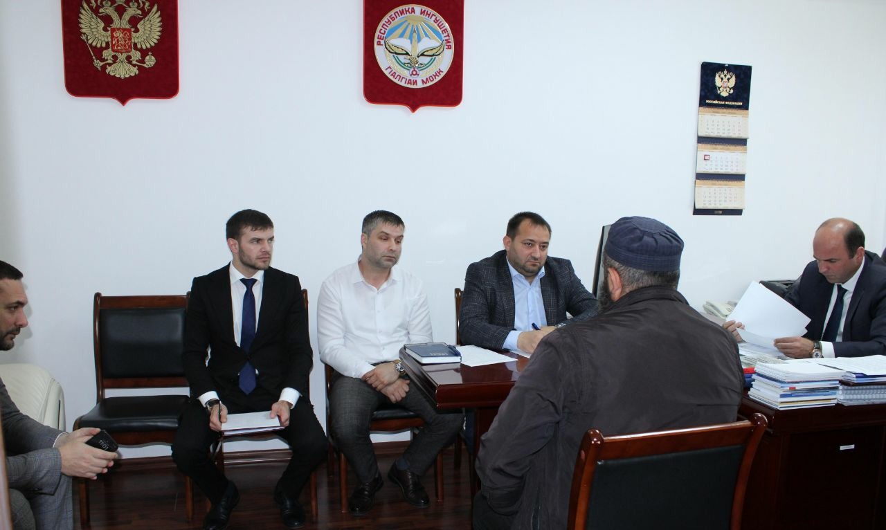 В аппарате УПЧ в Ингушетии прошёл совместный приём граждан по вопросам электроснабжения