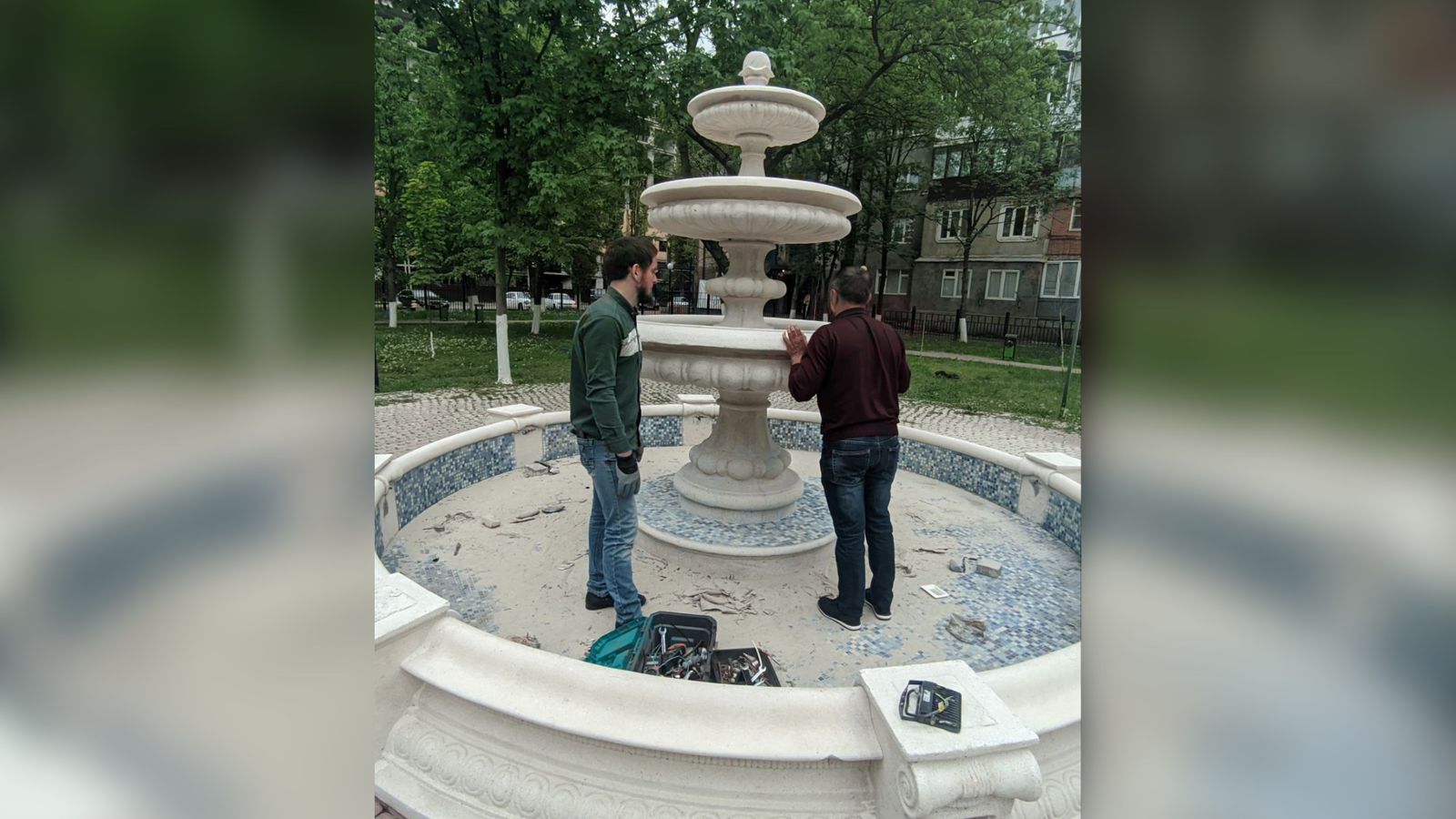 В Карабулаке Ингушетии в парке Славы и сквере ветеранов запустят два фонтана