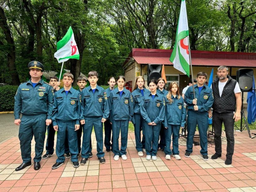 Команды Ингушетии заняли призовые места на соревнованиях «Школа безопасности» 