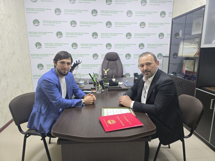 Известный вольник Ахмед Арсамаков занял высокий пост в федерации борьбы Ингушетии Известный вольник Ахмед Арсамаков занял высокий пост в федерации борьбы Ингушетии