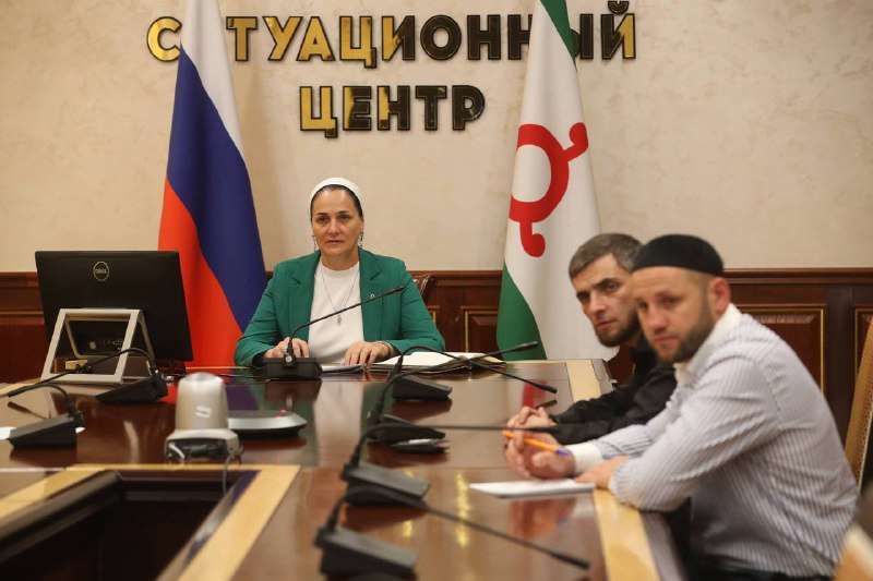 Вице-премьер Ингушетии приняла участие в обсуждении поддержки участников СВО 
