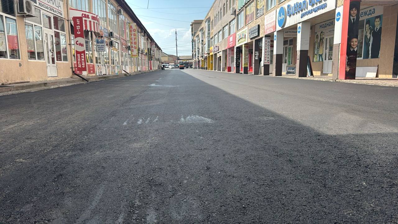 После капремонта открыта дорога к ТД «Ковчег» в Назрани