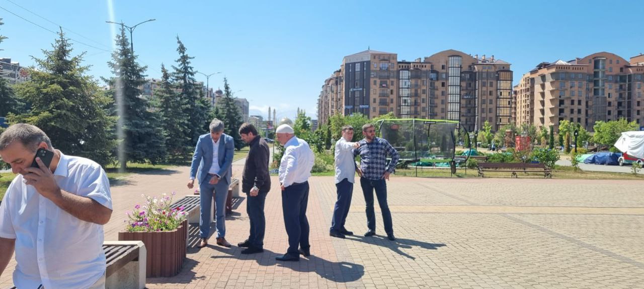 В столице Ингушетии проинспектировали состояние городских территорий