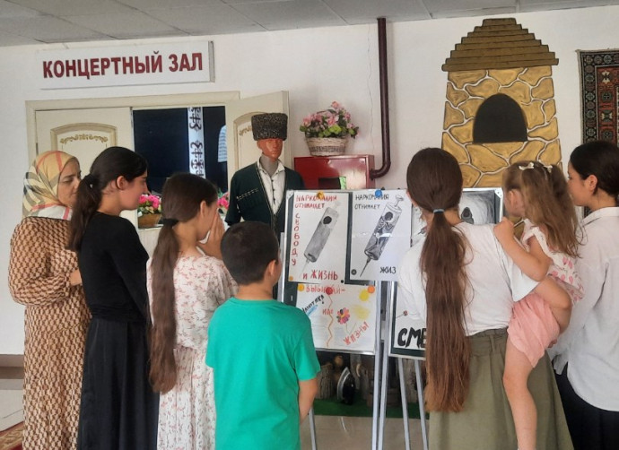 В Яндаре Ингушетии провели мероприятие «Наркотики — дорога в пропасть»