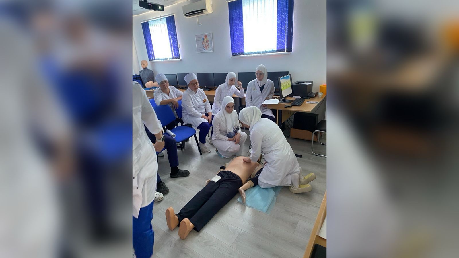 Врачи станции СМП Ингушетии прошли обучение по оказанию помощи при утоплении