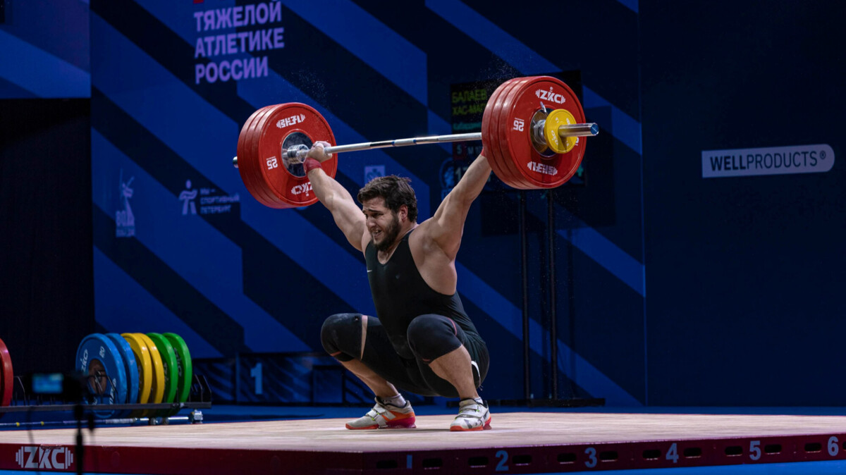 Тяжелоатлет из Ингушетии Хас-Магомед Балаев стал чемпионом России