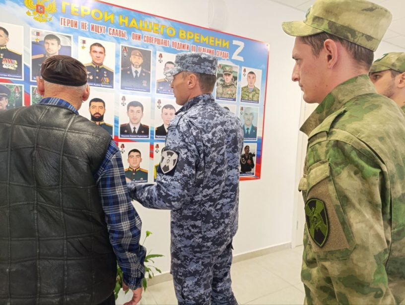 В селе Долаково Ингушетии школьники встретились с участниками СВО