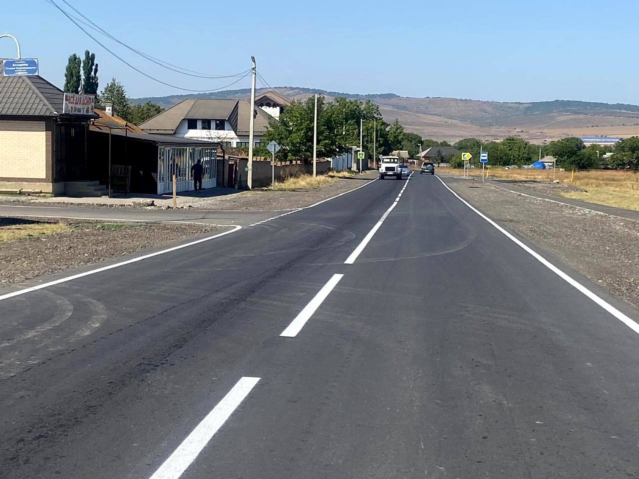 Досрочно завершен капремонт дороги в Малгобекском районе Ингушетии 