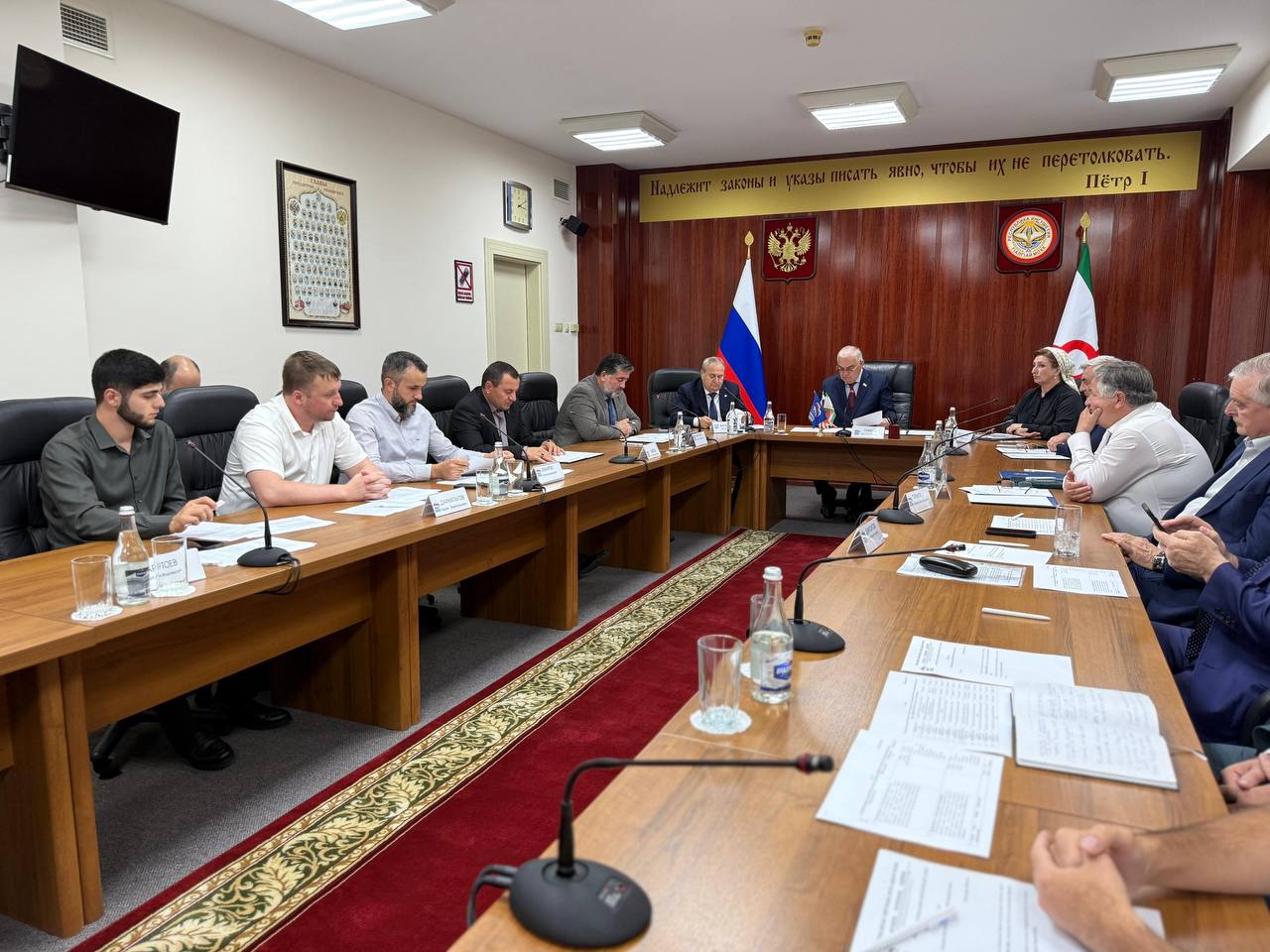 Подготовку к форуму муниципальных депутатов обсудили единороссы Ингушетии