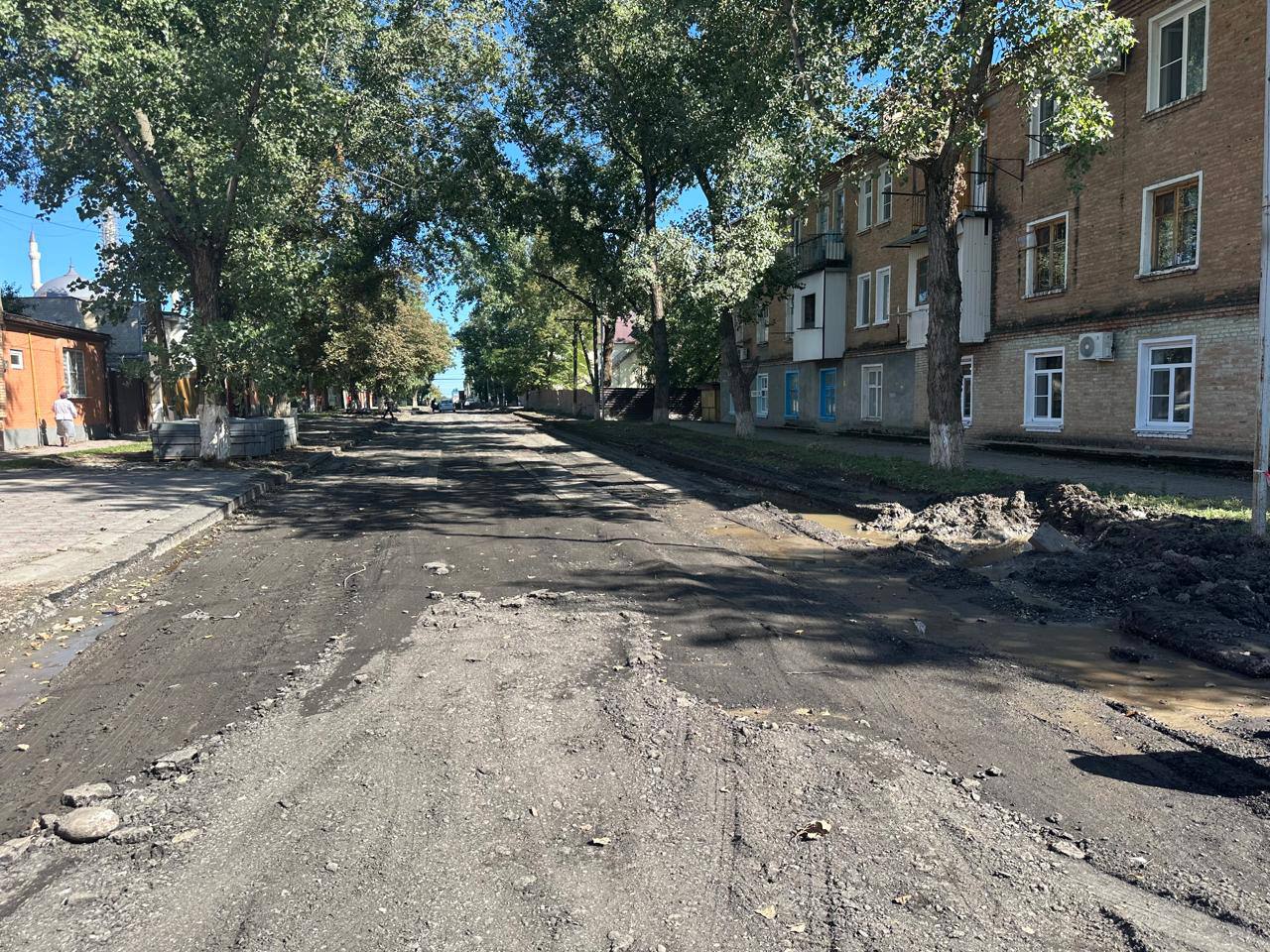 Филиал фонда «Защитники Отечества» посодействовал ремонту дороги в Малгобеке Филиал фонда «Защитники Отечества» посодействовал ремонту дороги в Малгобеке