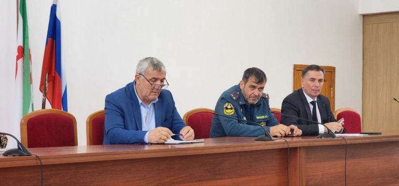 Обеспечение пожарной безопасности обсудили в Малгобекском районе Ингушетии