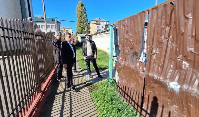 В Малгобеке Ингушетии вандалы устроили погром на спортивной площадке 