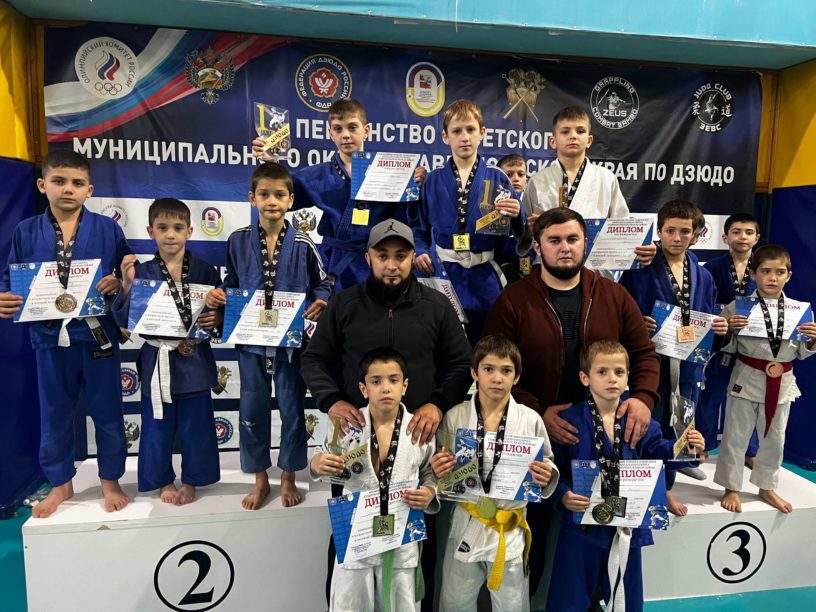 Юные дзюдоисты из Назрани достойно представили свой регион на Ставрополье