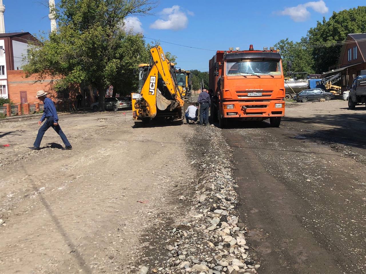 В Ингушетии ведется ремонт автомобильной дороги «Карабулак-Яндаре»