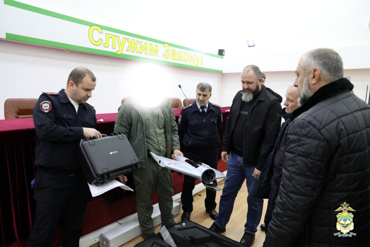 Сотрудники МВД по Ингушетии совершенствуют навыки работы с БПЛА 