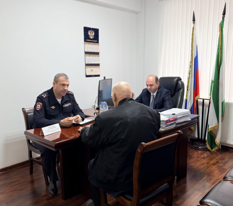 Прием граждан с участием УПЧ и замминистра МВД Ингушетии прошел в Магасе