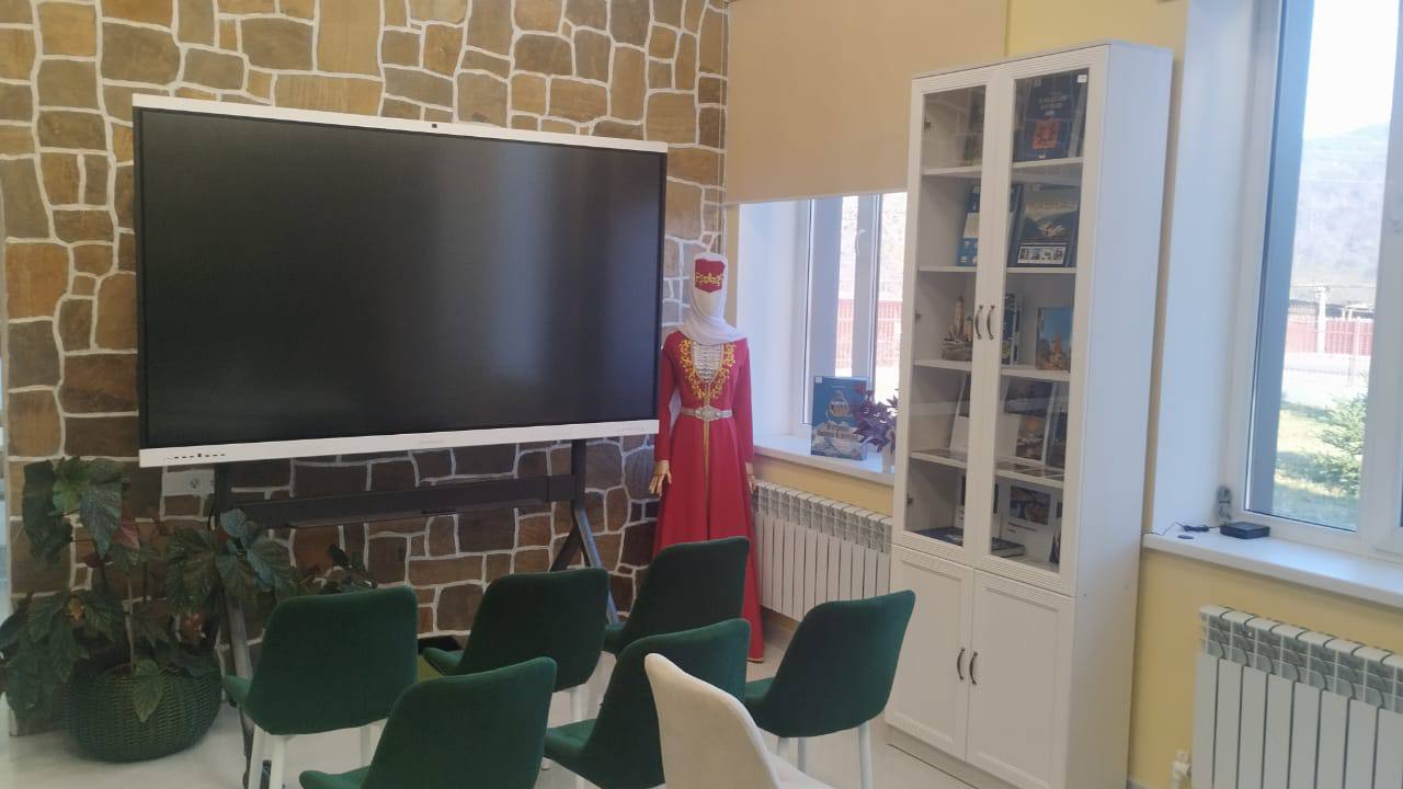 В селе Алкун Ингушетии модернизировали библиотеку по федеральной программе