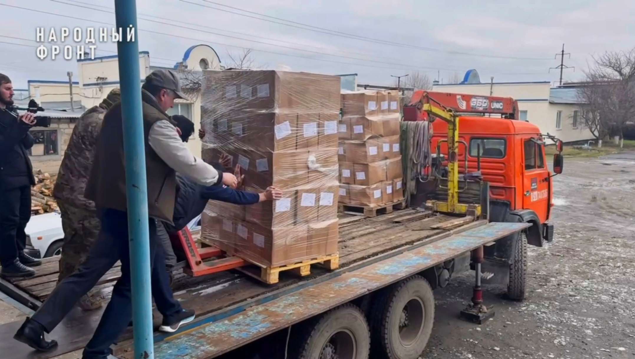 Сотрудники УФСБ по Ингушетии передали более 9 тонн гумпомощи в зону СВО