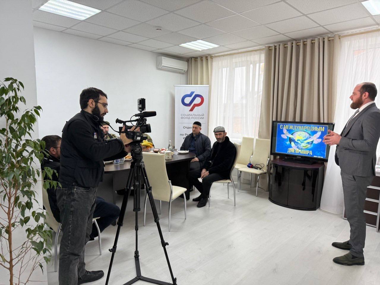 В Сунженском районе Ингушетии организовали встречу молодежи с защитниками Родины