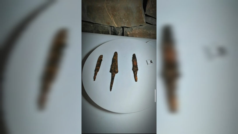 Археологи обнаружили в Ингушетии коллекцию старинных хозяйственных ножей