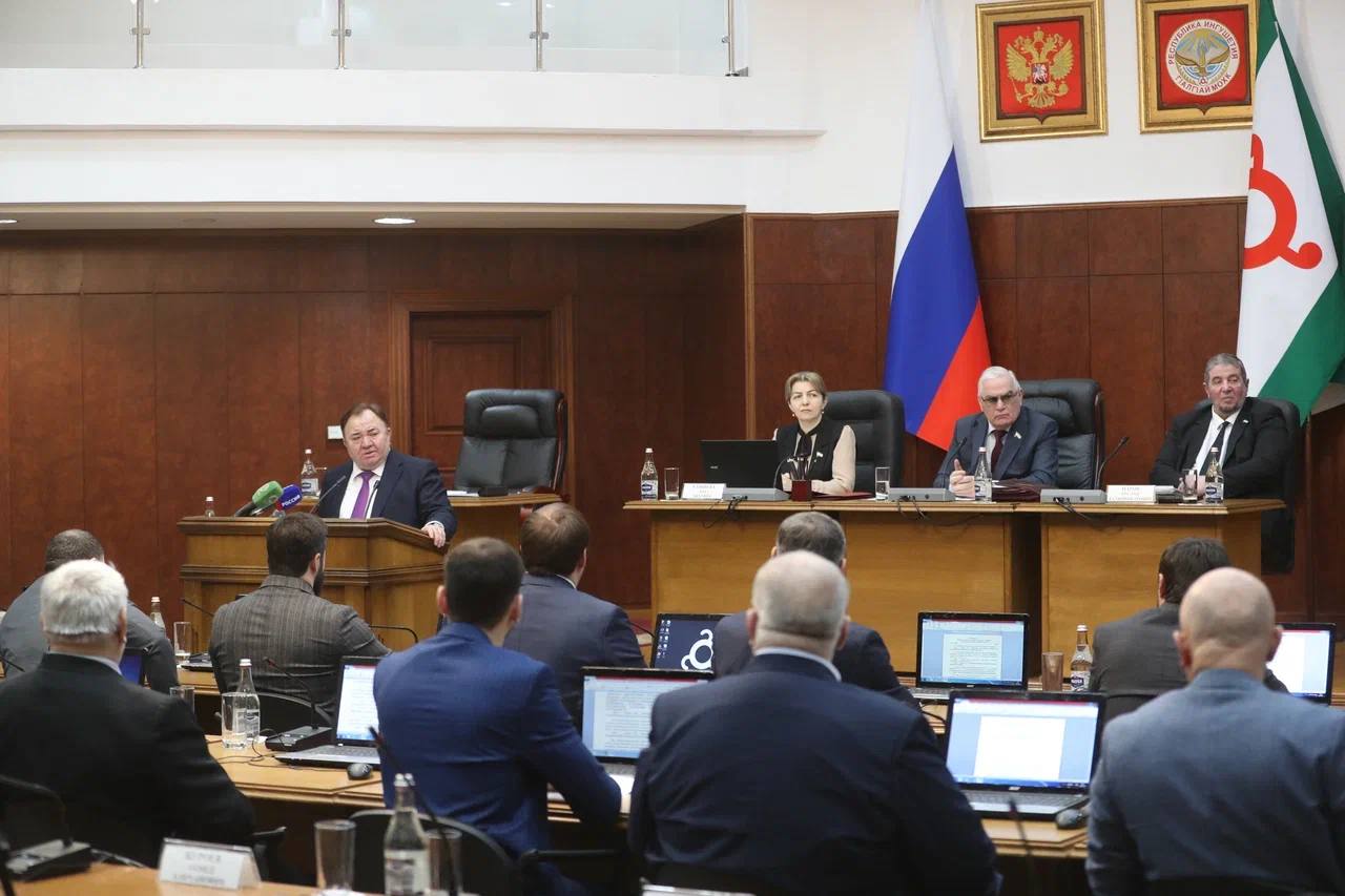 Первое заседание весенней сессии Народного Собрания прошло в Ингушетии