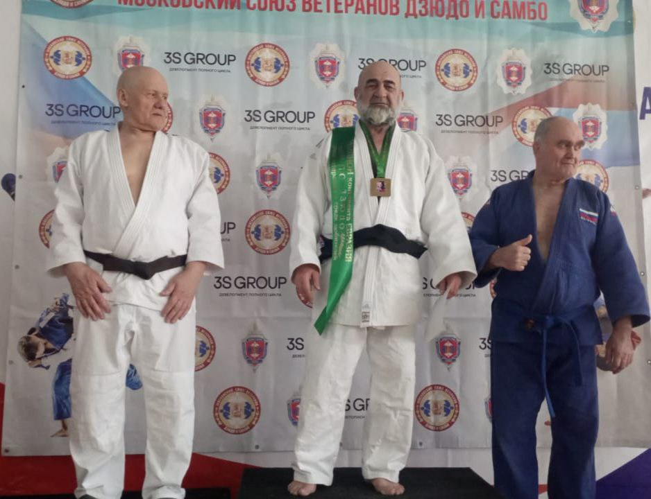 Ветеран спорта Магомед-Сали Оздоев стал чемпионом Евразии по дзюдо