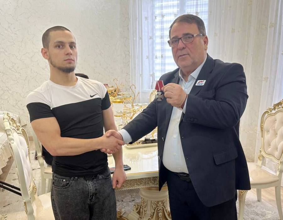 Ветеран СВО из Малгобека награжден орденом Мужества