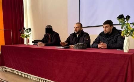 Ингушские полицейские провели со школьниками антиэкстремистское мероприятие