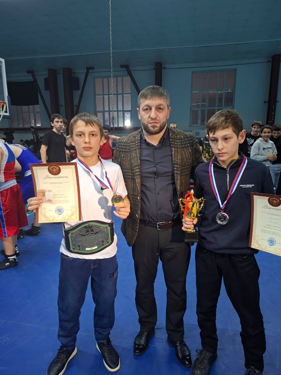 Спортсмены из села Али-Юрт стали триумфаторами Первенства Ингушетии по боксу