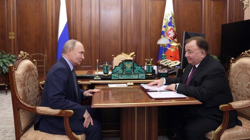 В Кремле состоится рабочая встреча Владимира Путина с Махмуд-Али Калиматовым