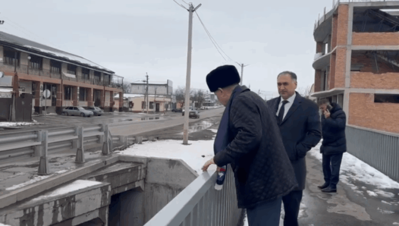 В Карабулаке Ингушетии завершена реконструкция моста на улице Промысловой В Карабулаке Ингушетии завершена реконструкция моста на улице Промысловой