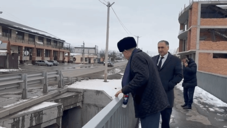 В Карабулаке Ингушетии завершена реконструкция моста на улице Промысловой