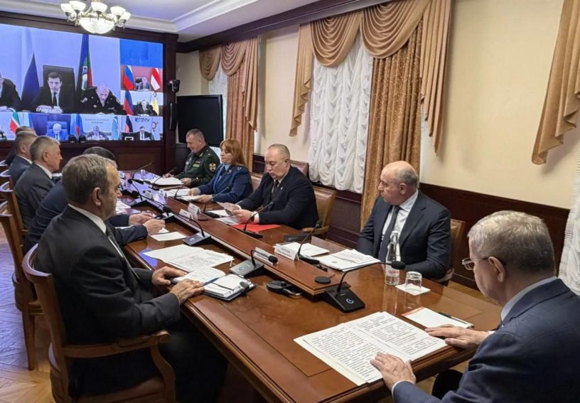 Глава Ингушетии принял участие в заседании по безопасности в СКФО