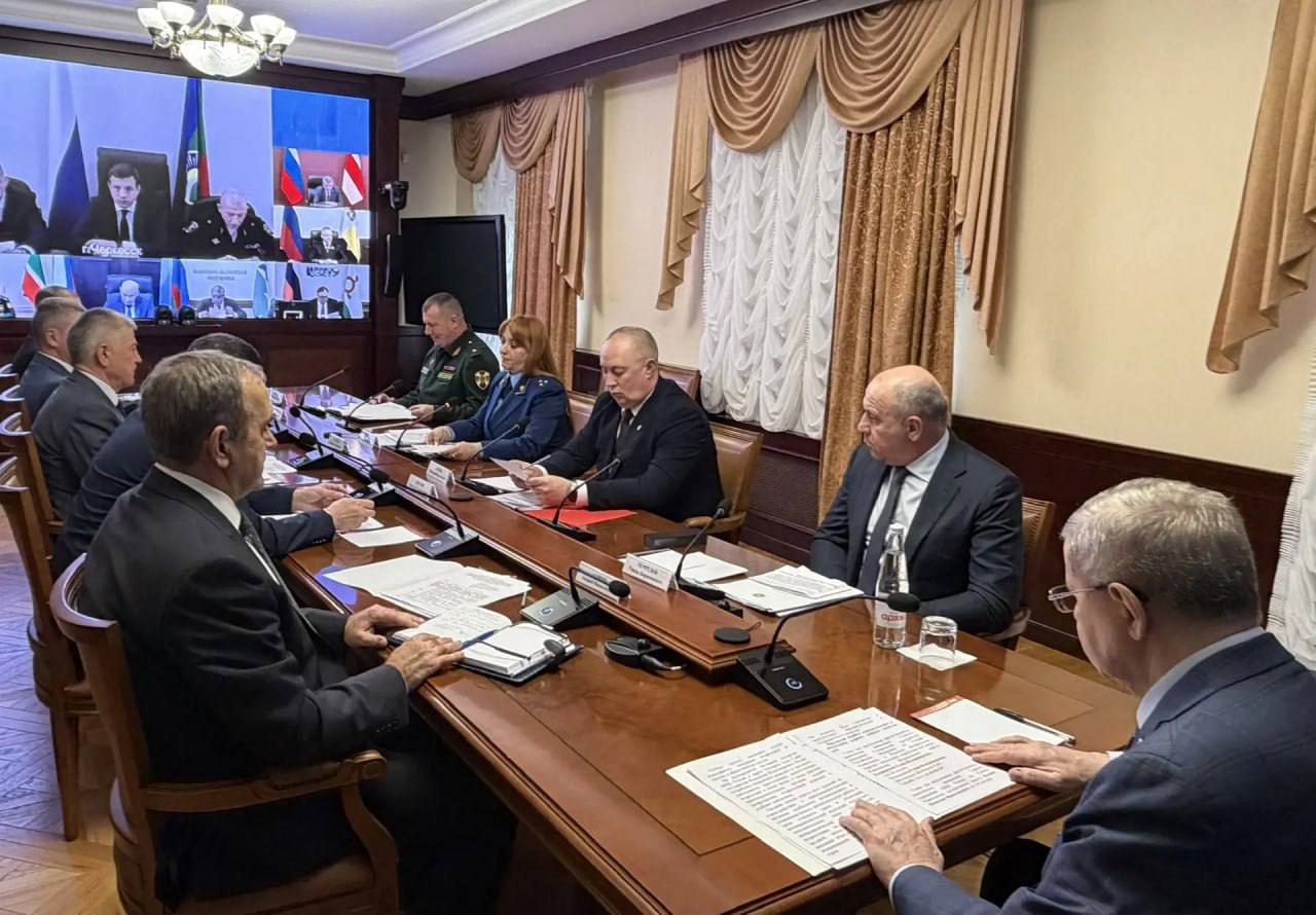 Глава Ингушетии принял участие в заседании по безопасности в СКФО