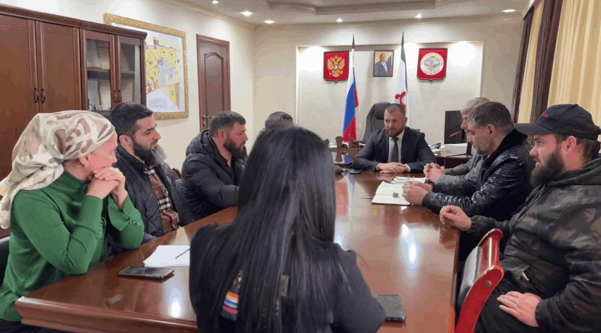 В Сунже Ингушетии привлекают владельцев торговых точек к благоустройству города