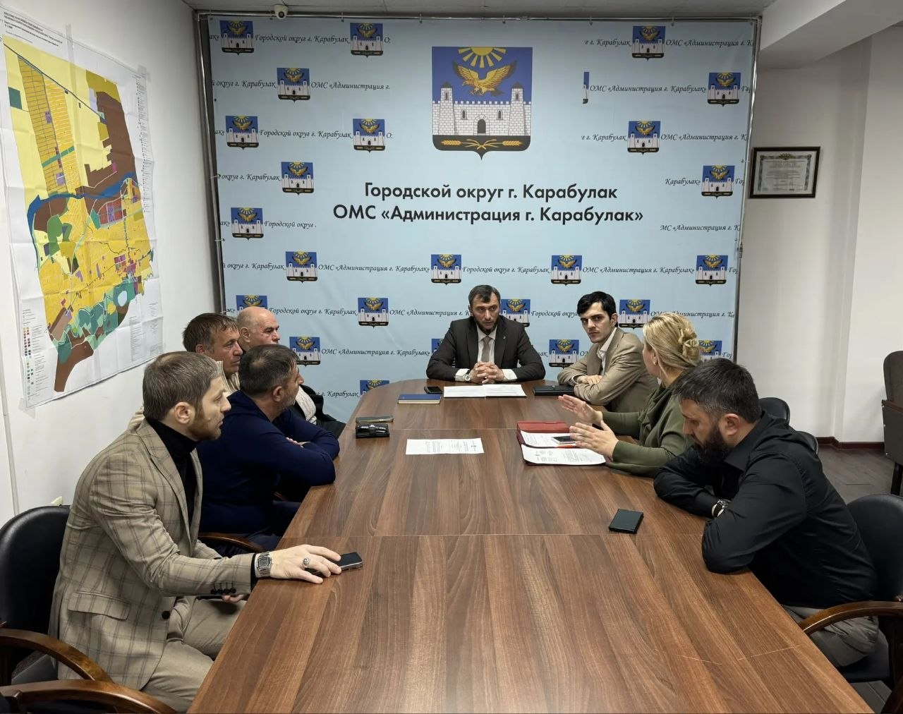 В Карабулаке Ингушетии обсудили итоги реконструкции городских водопроводных линий 
