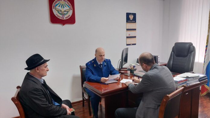 Первый заместитель прокурора и УПЧ в Ингушетии провели прием граждан 