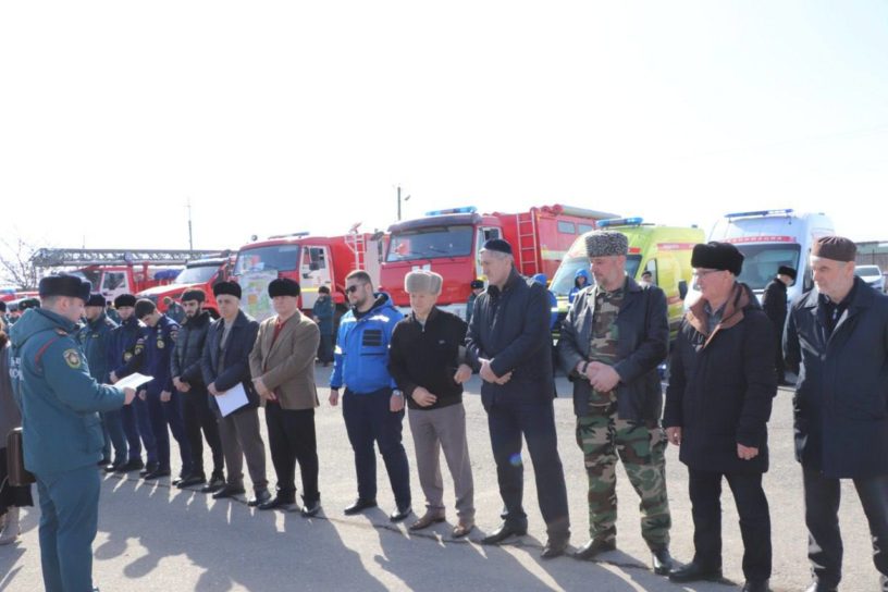 Готовность техники к пожароопасному и паводковому сезонам проверили в Ингушетии