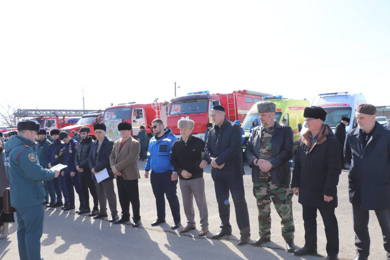 Готовность техники к пожароопасному и паводковому сезонам проверили в Ингушетии