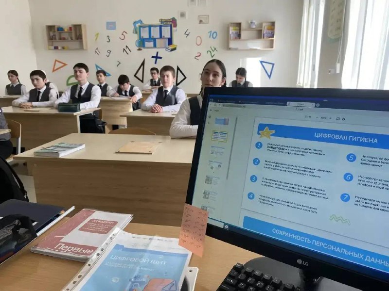 В школах Ингушетии прошли тематические занятия «Цифровой щит» 