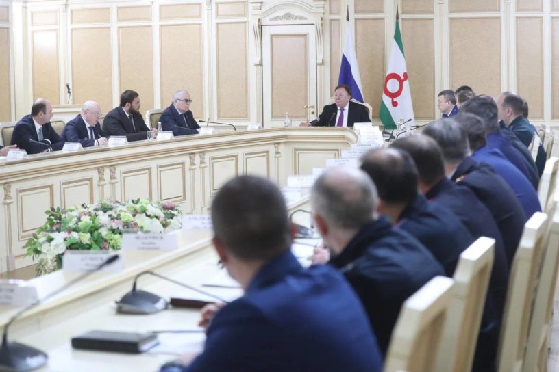 Заседание координационного совещания по обеспечению правопорядка прошло в Магасе 